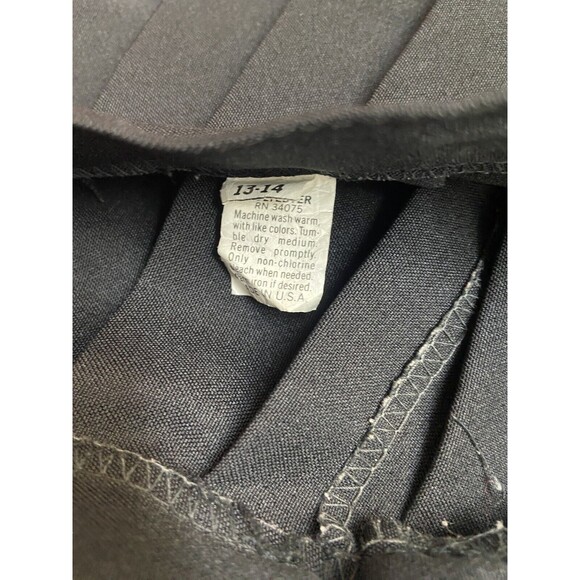 Emeral Isle Sportwear Pleated Skirt Juniors Size 13-14 Midi Classic Made in USA - Picture 6 of 6